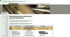 Desktop Screenshot of klavierunterricht.org